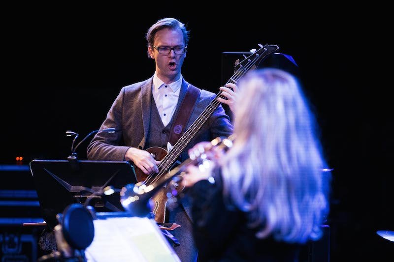 Dan Peter Sundland & Lina Allemano à Silent Green © Camille Blake / (…)