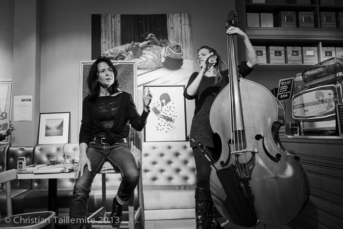 Claudine Hunault et Élise Dabrowski