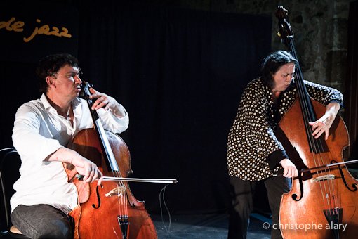 Vincent Courtois et Joëlle Léandre