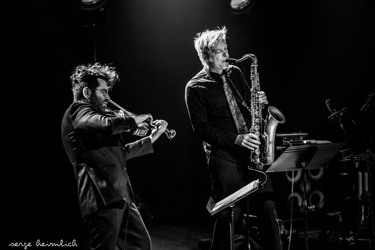 Théo Ceccaldi & Daniel Erdmann © Serge Heimlich