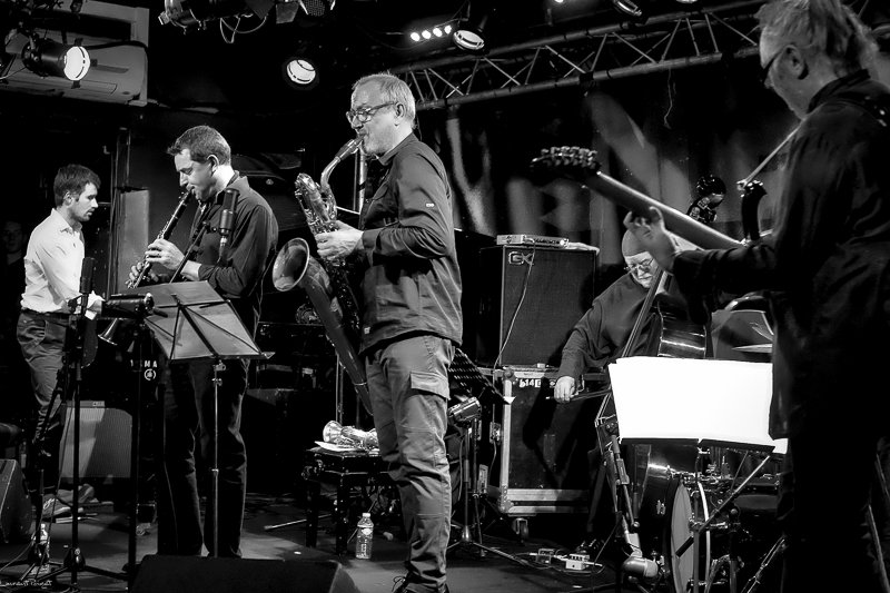 Armel Dupas, Sébastien Texier, François Corneloup, Henri Texier et Nguyên Lê