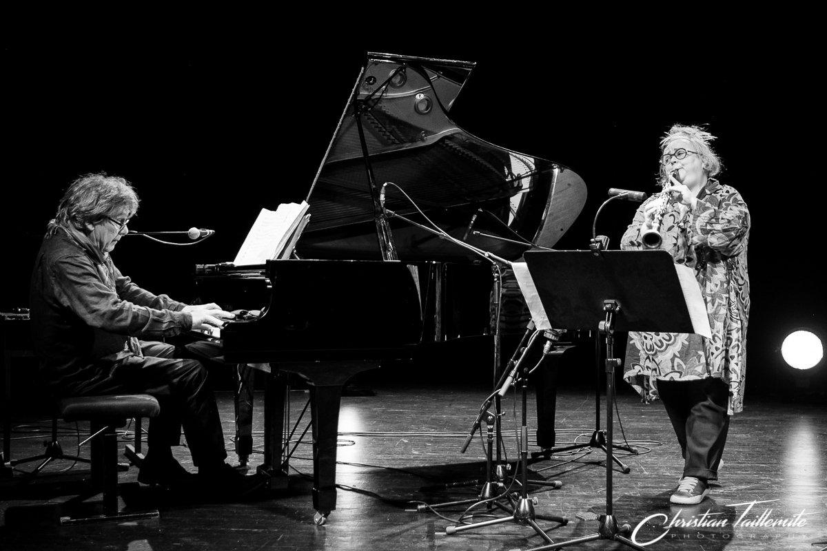 Tony Hymas et Catherine Delaunay