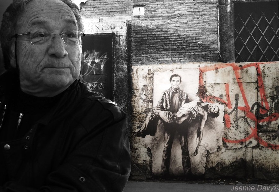 Ernest Pignon-Ernest, plasticien .