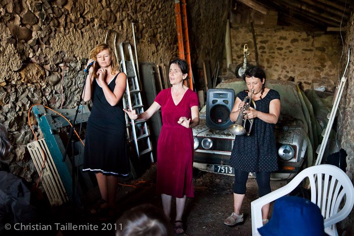 Guylaine Cosseron, Cécile Duval, Anne Lunau.