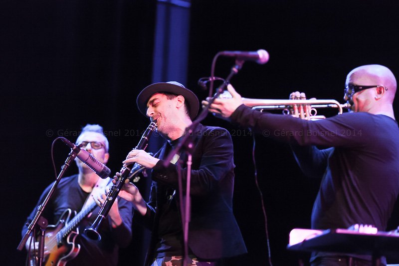 Danilo Gallo, Francesco Bearzatti, Giovanni Falzone.