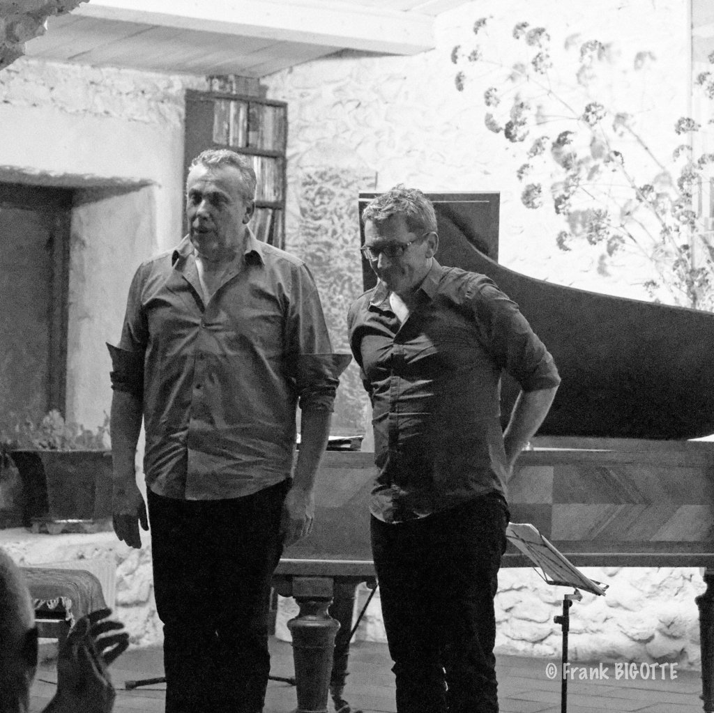 Jean-Marie Machado le 25 juin 2016 en duo avec Didier Ithursarry à la (…)