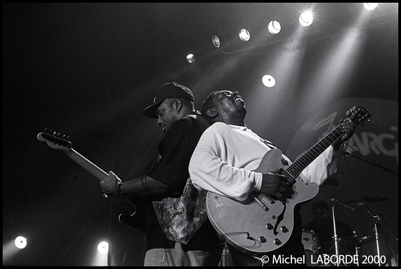 Nico McFarland, Lucky Peterson chapiteau de Marciac le 8 août 2000