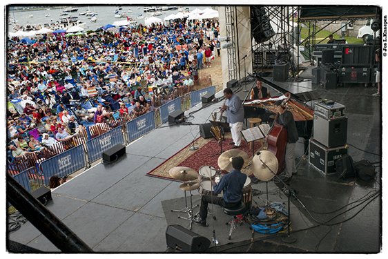 Wayne Shorter Quartet and audience
