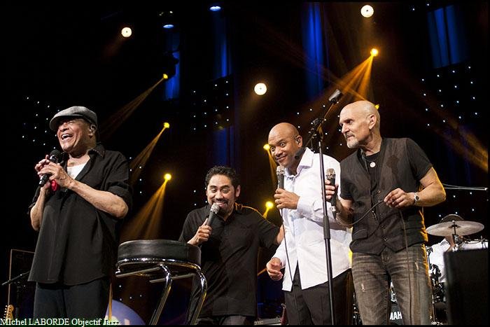 Al Jarreau, John calderon, Chris Walker, Joe Turano