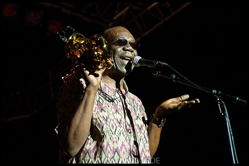 Manu Dibango aux arènes de Marciac le 04-08-2006