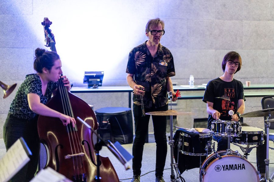 Erland Dahlen en session © Mikolaj Zacharow
