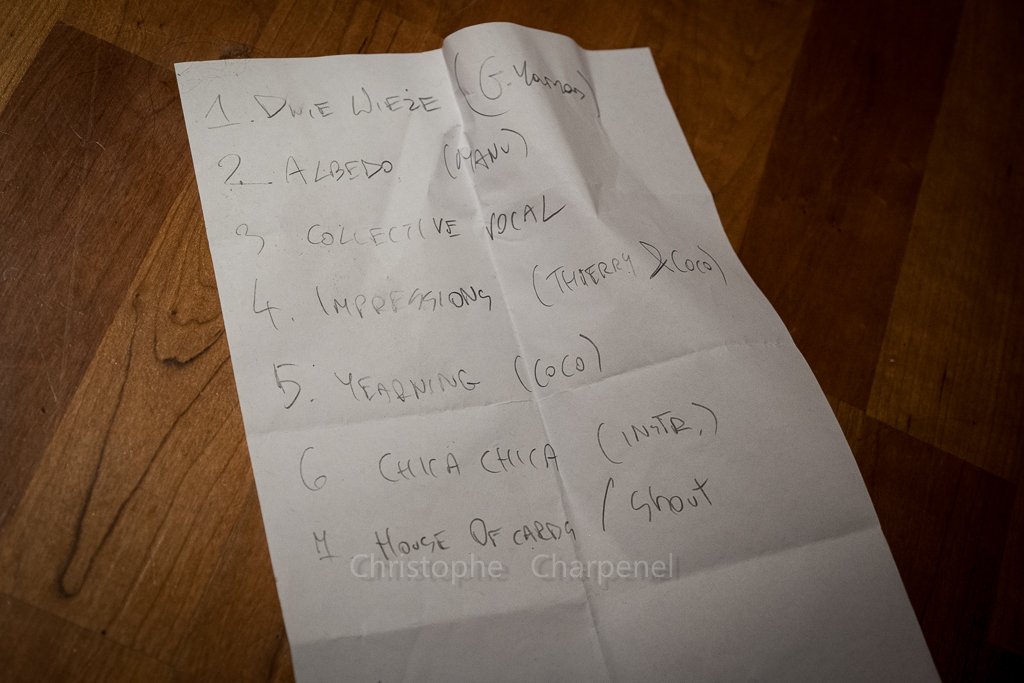 set list