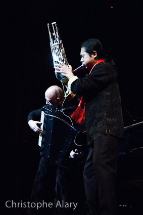 Pascal Contet, accordéon Wu Wei, sheng (orgue à bouche)