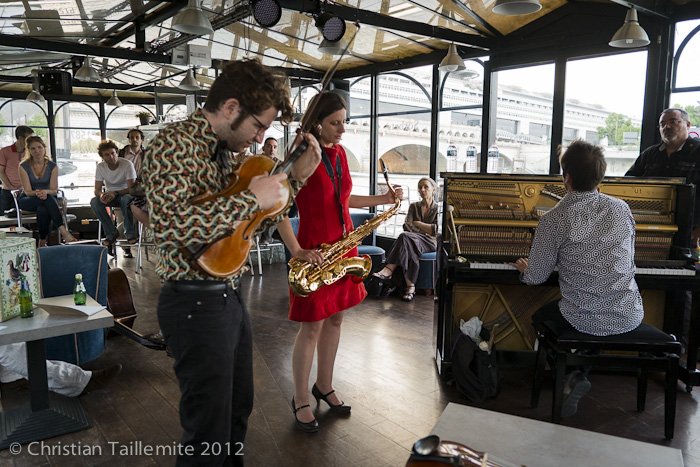 Théo Ceccaldi, Alexandra Grimal et Roberto Negro