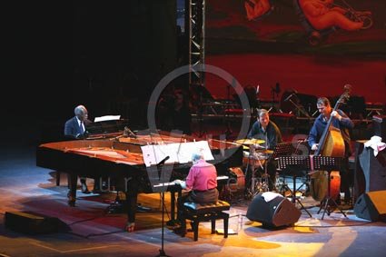 Martial Solal / Hank Jones / François et Louis Moutin © Patrick Audoux / (…)
