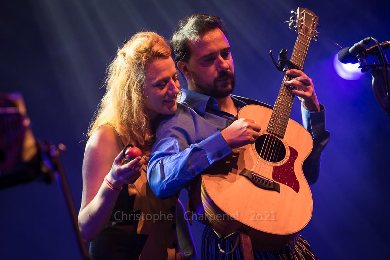 Leïla Martial, Pierre Tereygeol © Christophe Charpenel