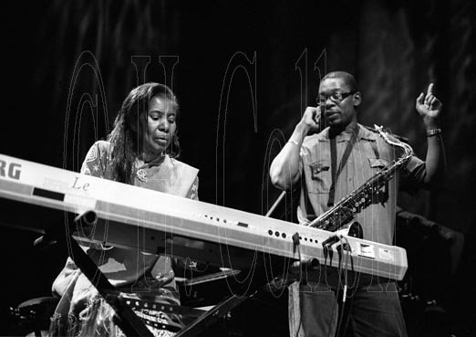 Alice & Ravi Coltrane © H. Collon
