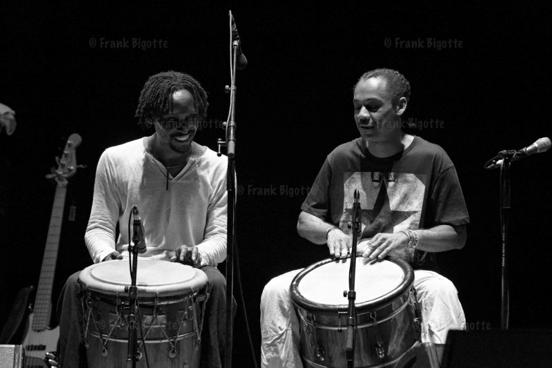 Sonny Troupé et Olivier Juste