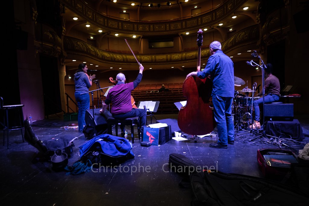 Naïssam Jalal, Clement Petit, Claude Tchamitchian, Zaza Desiderio