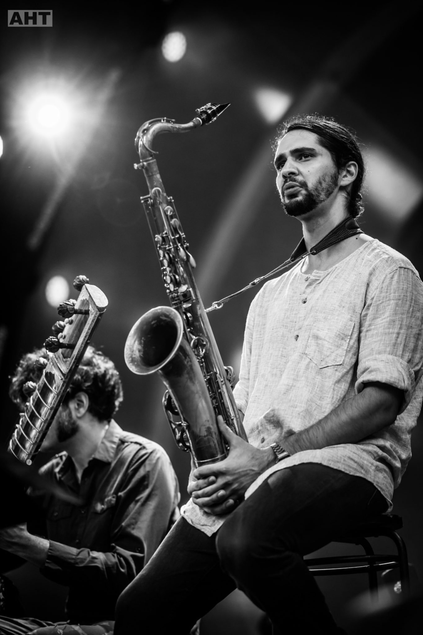 Pawan Benjamin - saxophone par Adrien H. Tillman