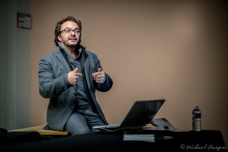 Conférence sur les collectifs d'Alexandre Pierrepont au Pôle étudiant
