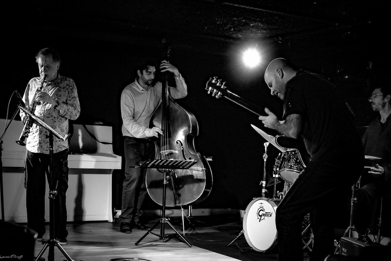 François Jeanneau, Mátyás Szandai, Pierre Durand et Joe Quitzke