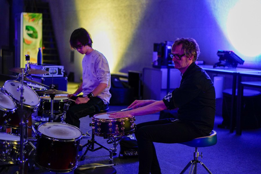 Erland Dahlen en session © Mikolaj Zacharow