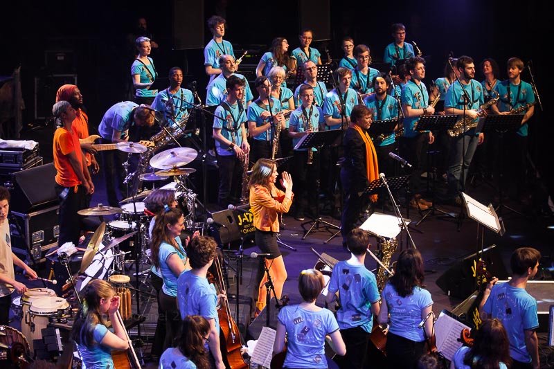 Céline Bonacina trio & Le Megapulse Orchestra