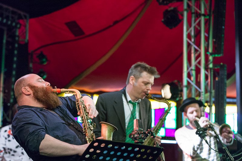 Thomas de Pourquery, Daniel Erdmann, Bart Maris