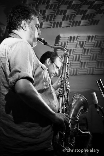 tony Malaby et Matthieu Donarier
