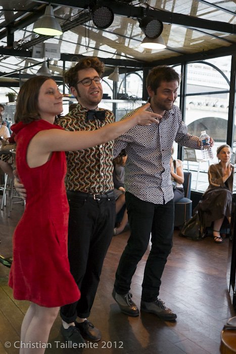 Alexandra Grimal, Théo Ceccaldi, et Roberto Negro