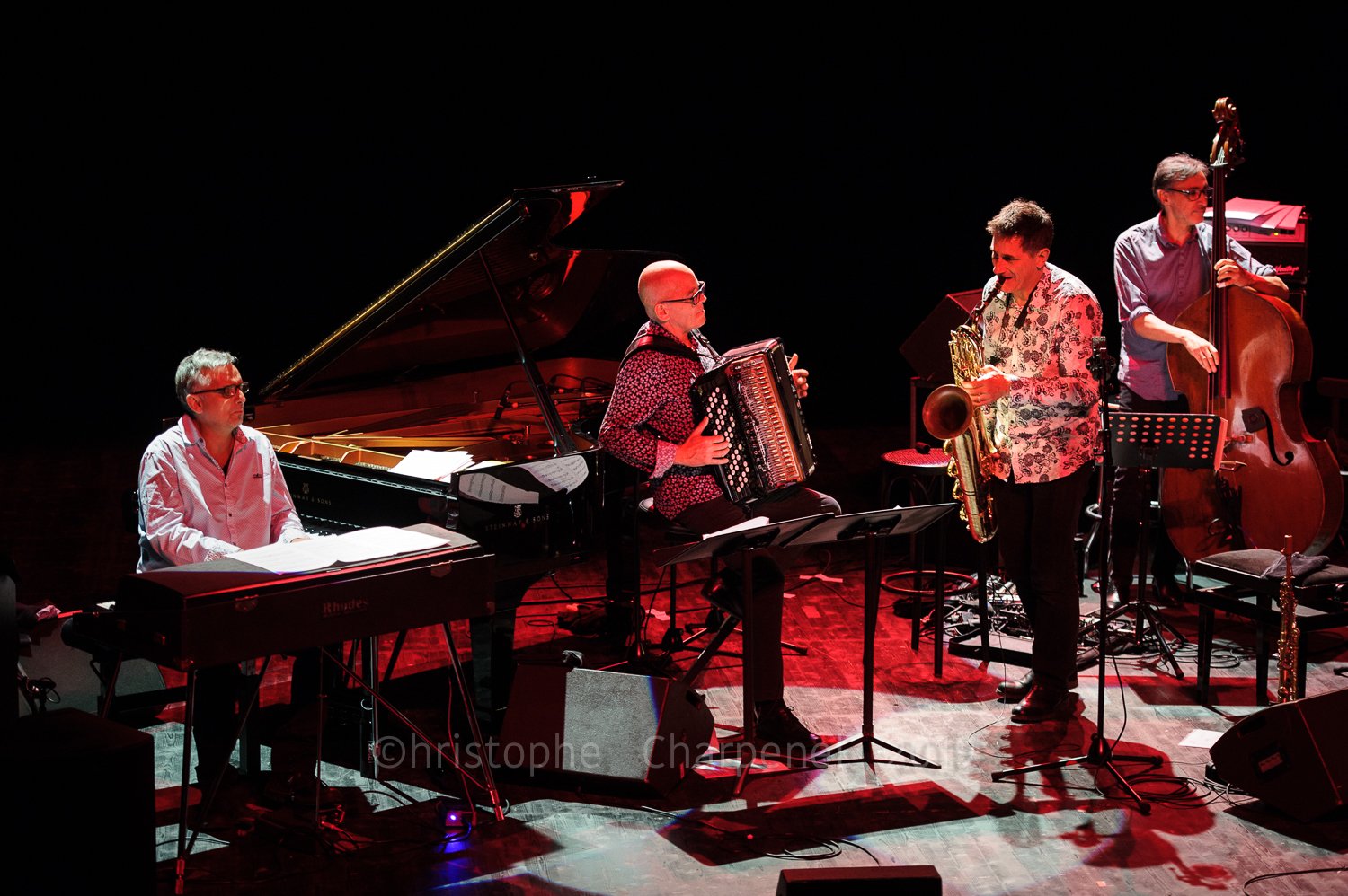 Alfio Origlio Daniel Mille Eric Séva Christophe Wallemme