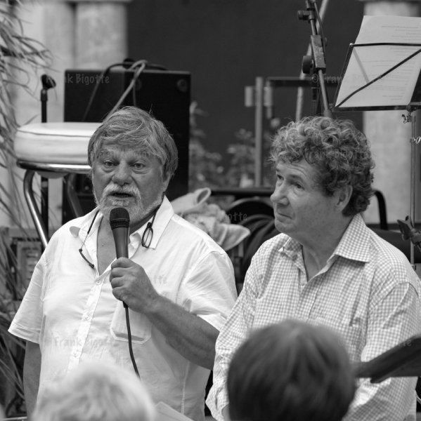 Joël Mettay (Editions Alter Ego) et André Brunet