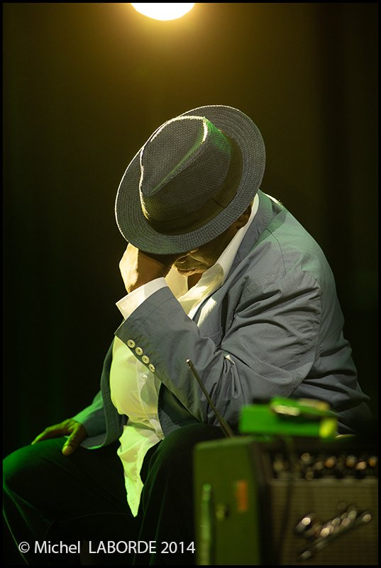 Lucky Peterson chapiteau Marciac le 28 juillet 2014