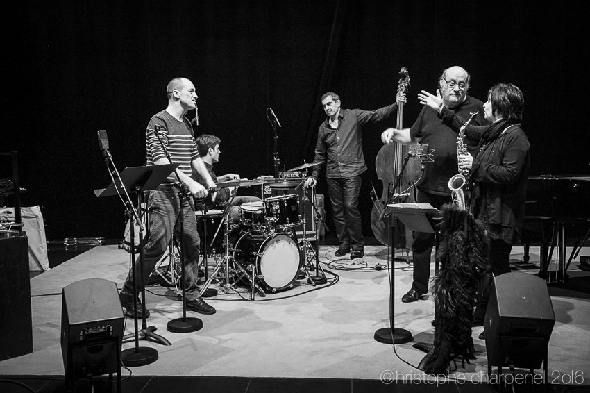 Andy Emler Géraldine Laurent Médéric Collignon Eric Echampard Claude (…)