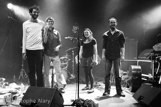 Fanny Lasfargues CONTREBASSE, Yoann Durant SAXOPHONES, Stéphan Caracci (…)
