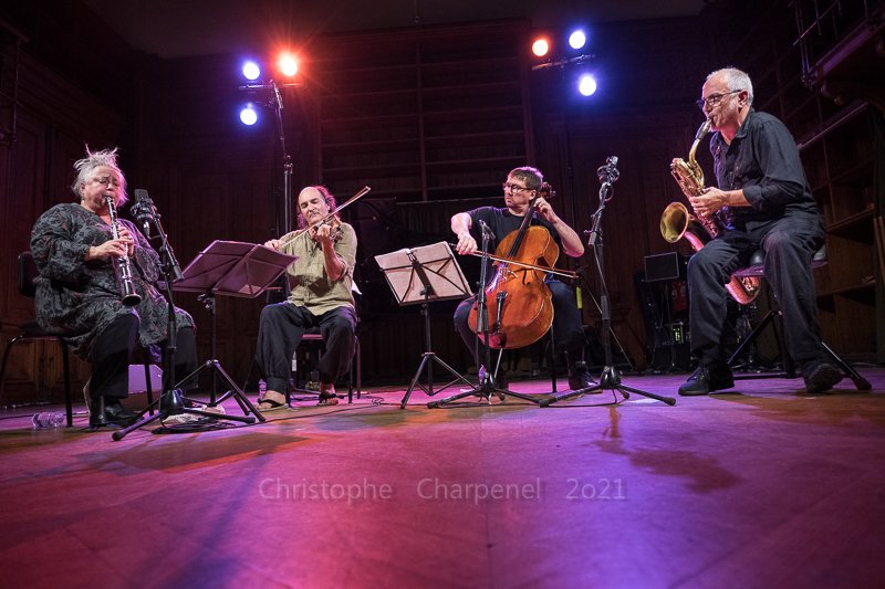 Catherine Delaunay, Jacky Molard, Vincent Courtois, François Corneloup