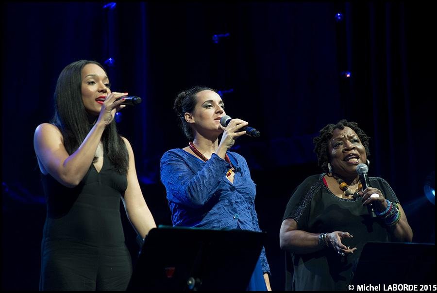 Djaly, Marion Rampal, Amina Claudine Myers