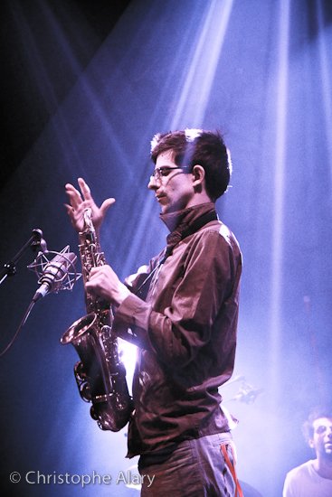 Yoann Durant, saxophone