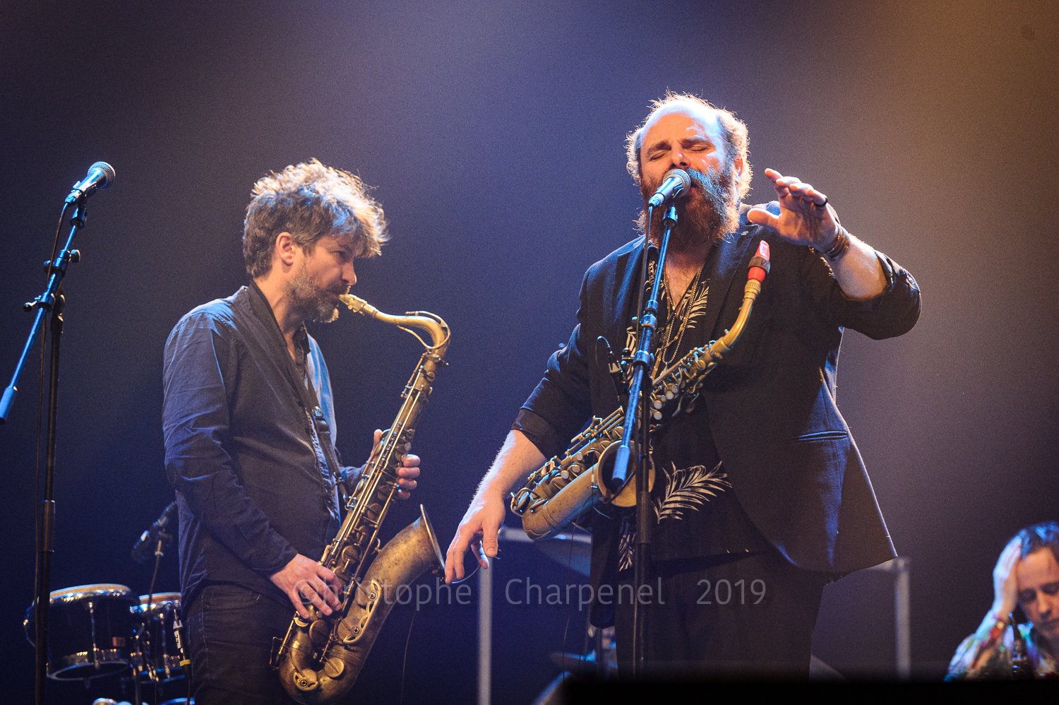 Laurent Bardainne & Thomas de Pourquery © Christophe Charpenel
