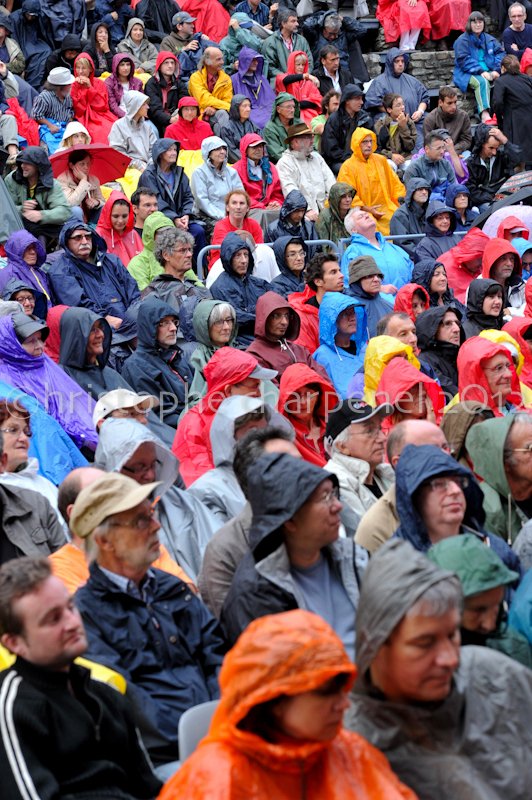 malgré la pluie