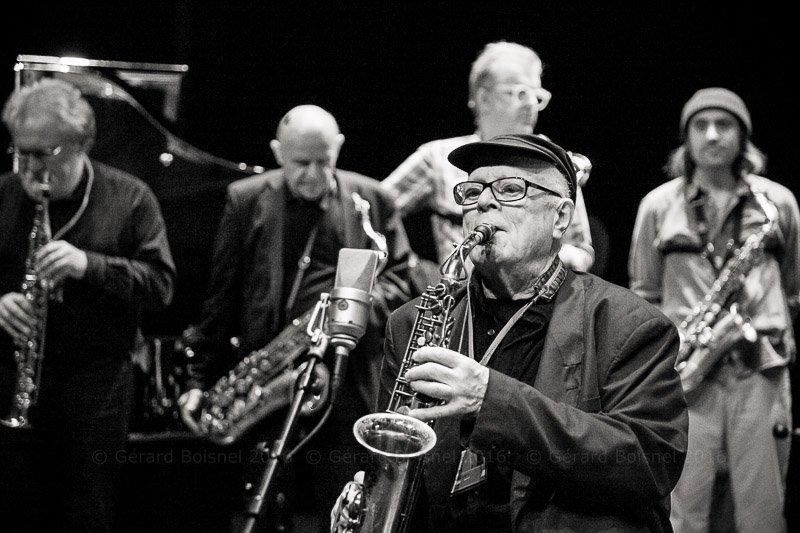 Ernst-Ludwig Petrowsky, Evan Parker, Gerd Dudek, Daniele D'Agaro, (…)