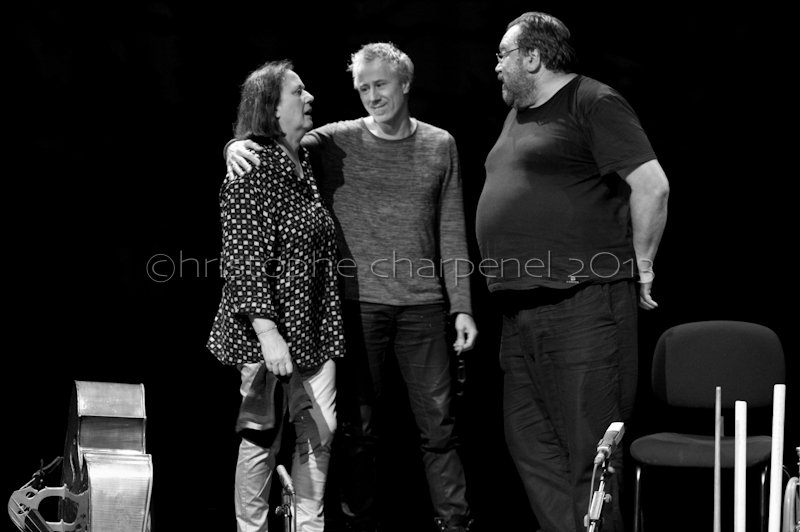 Joëlle Léandre, Jean Luc Cappozzo, Bruno Chevillon