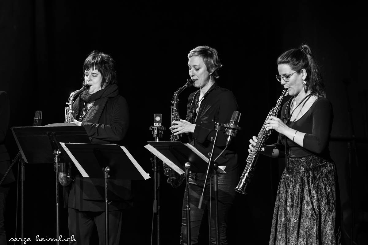 Géraldine Laurent, Lisa Cat-Berro, Camille Maussion © Serge Heimlich