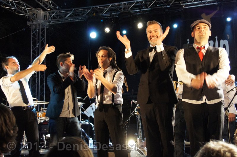 Electro Deluxe Big Band - Gaël Cadoux, Arnaud Renaville, Jérémie Coke, James (…)