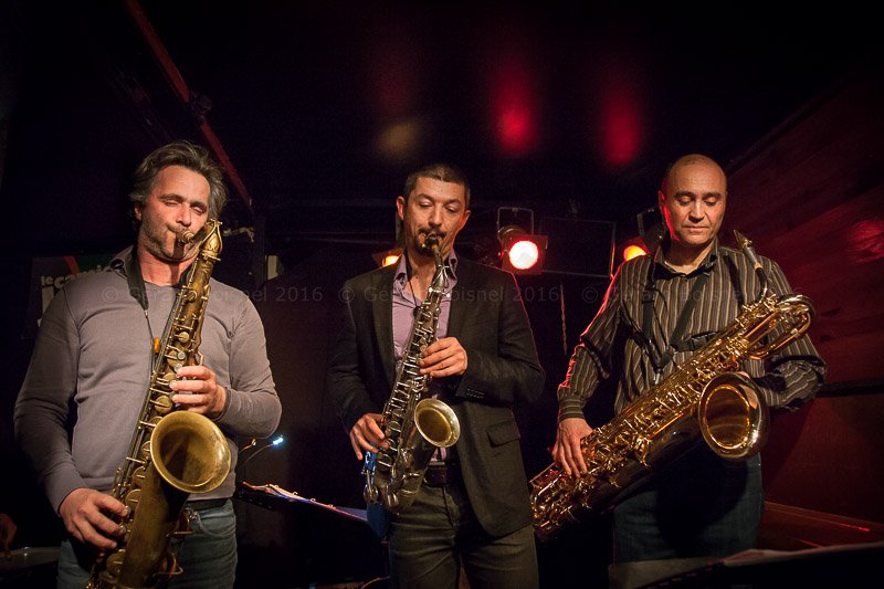 Guillaume Marthouret, Grégory Etienne, Marc Maincent.