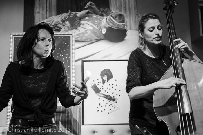 Claudine Hunault et Élise Dabrowski