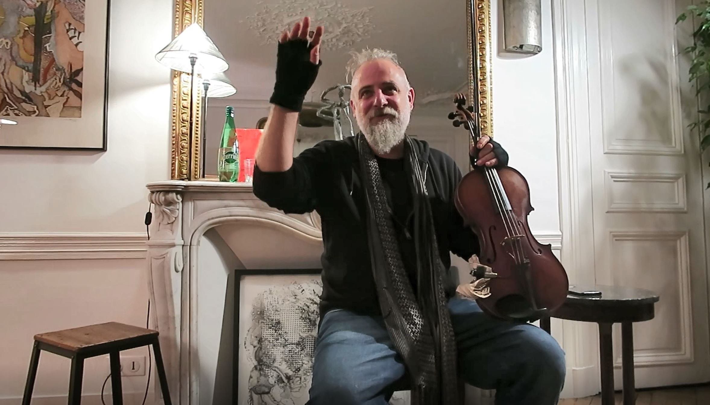 Les particules musicales qui flottent dans l'air