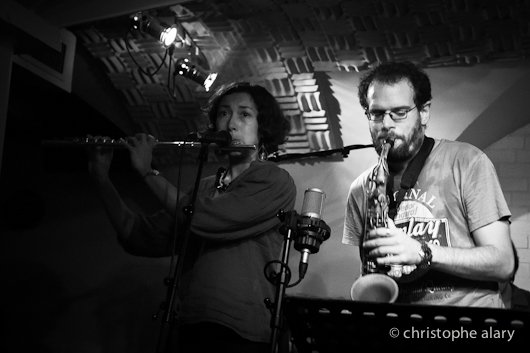 Amina Mezaache et Julien Soro