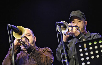 Stéphane Belmondo et Flavio Boltro©Christian Deblanc